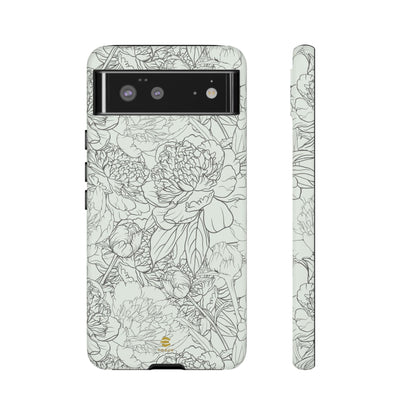 Sage Peony Garden Google Case