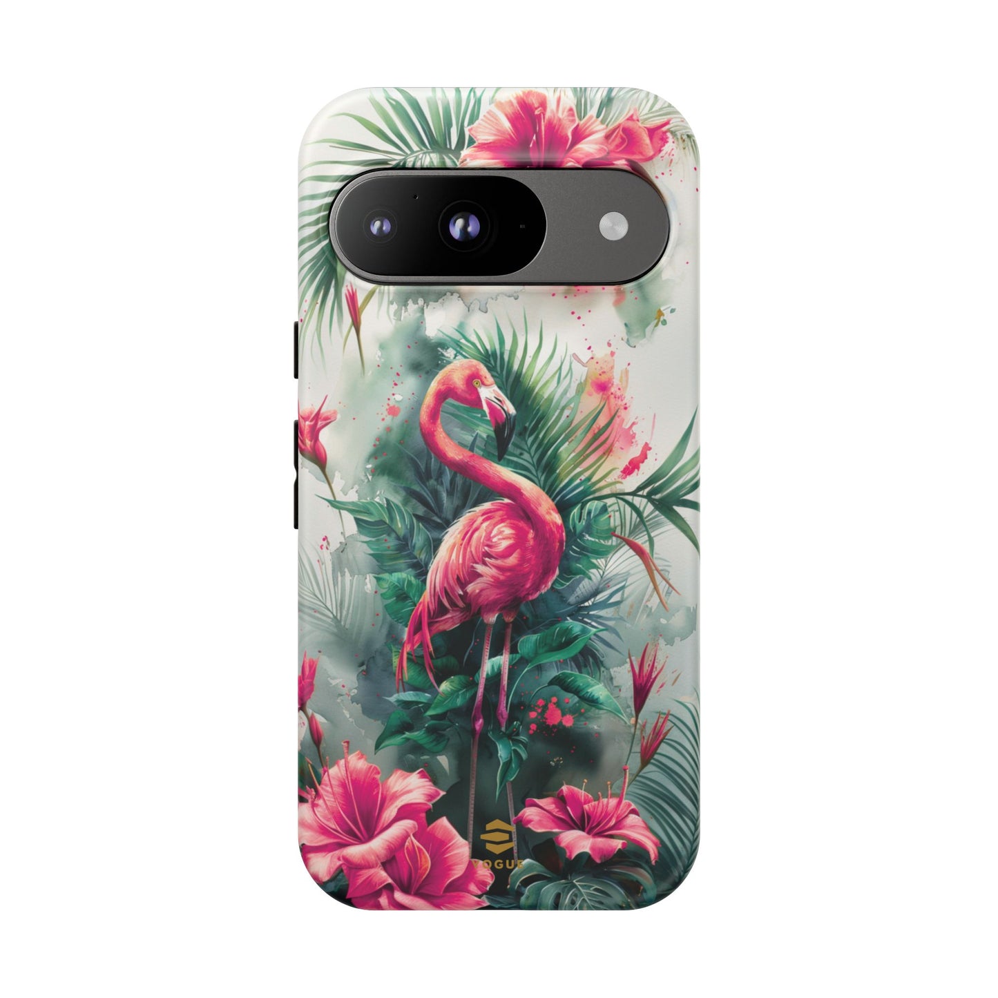 Flamingo Pink Tough Phone Case Pixel