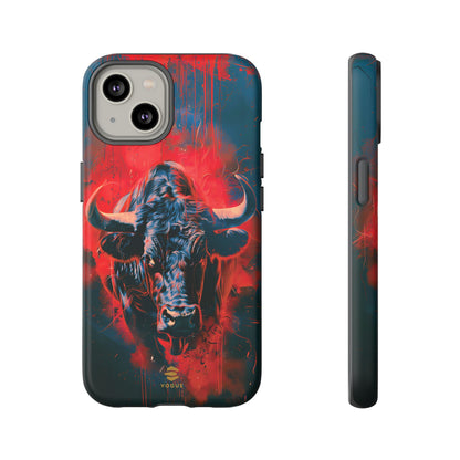 Bull Teal iPhone Case