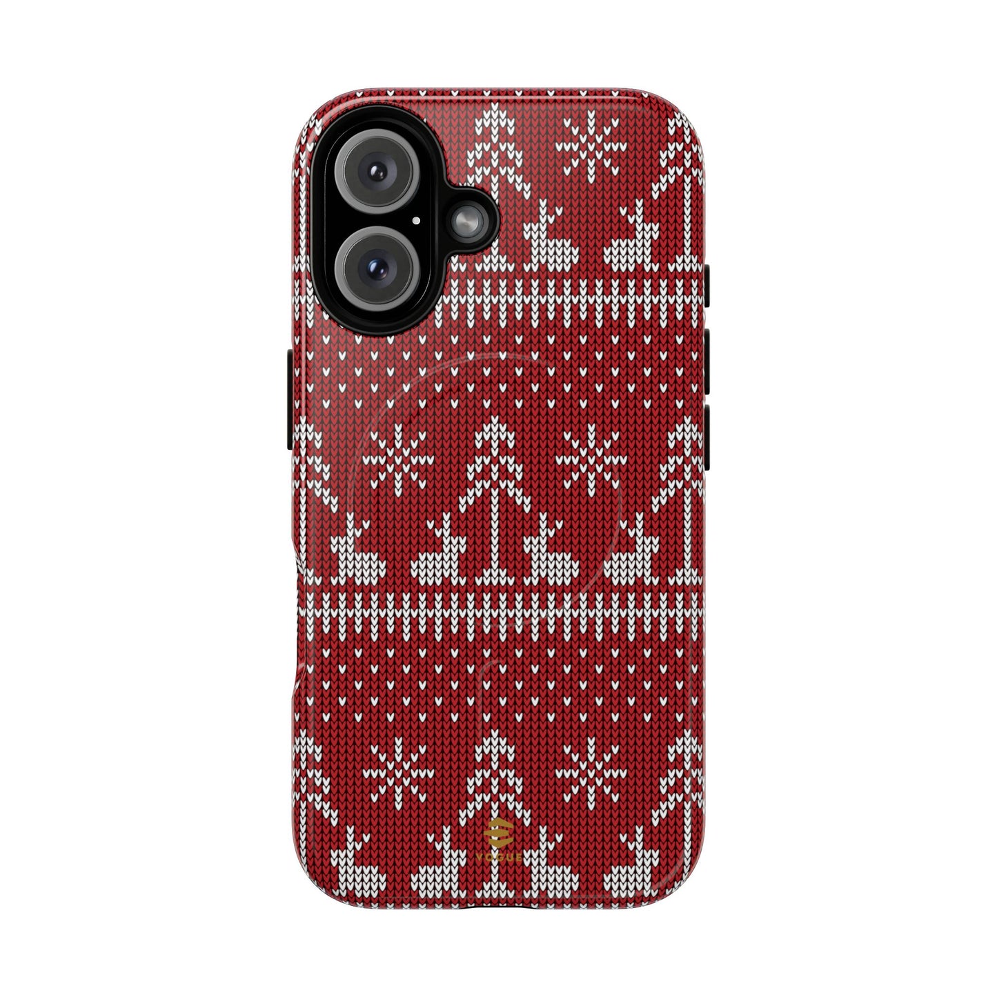 Red Xmas MagSafe iPhone Case