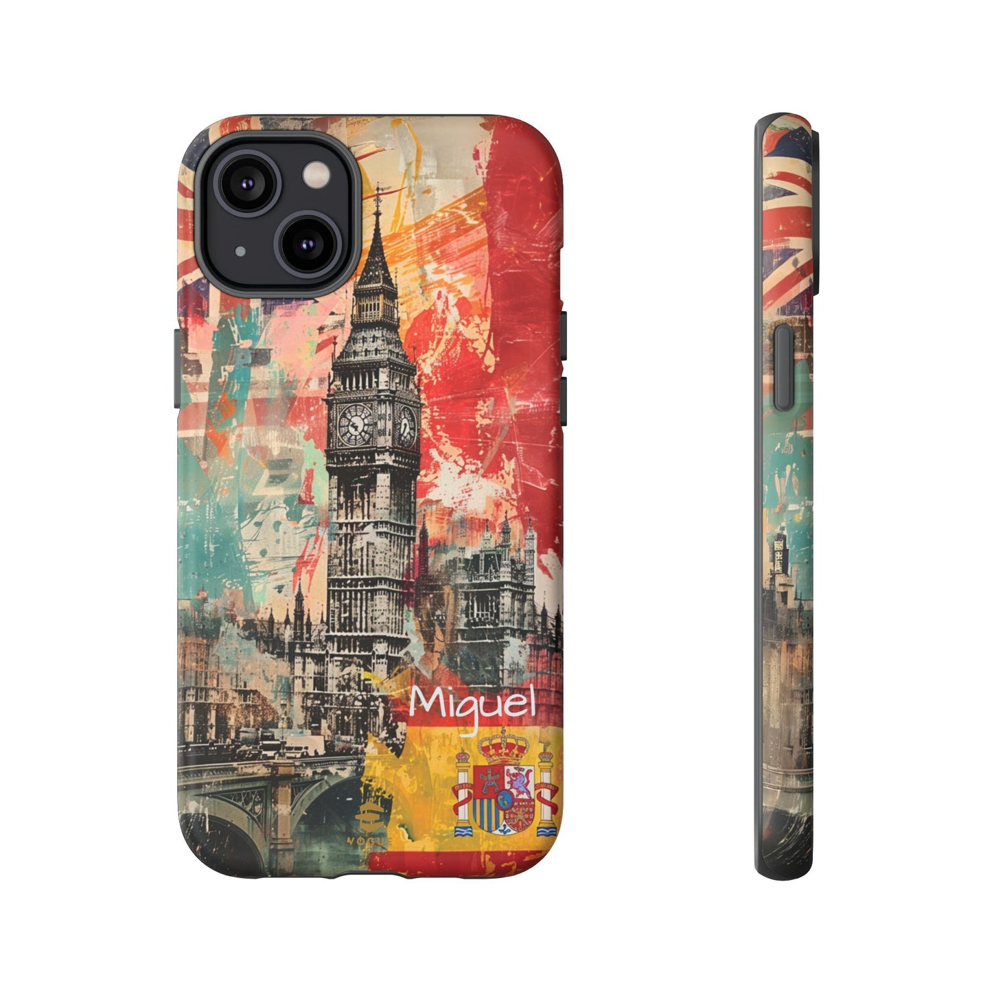 Custom Spanish in London iPhone Case