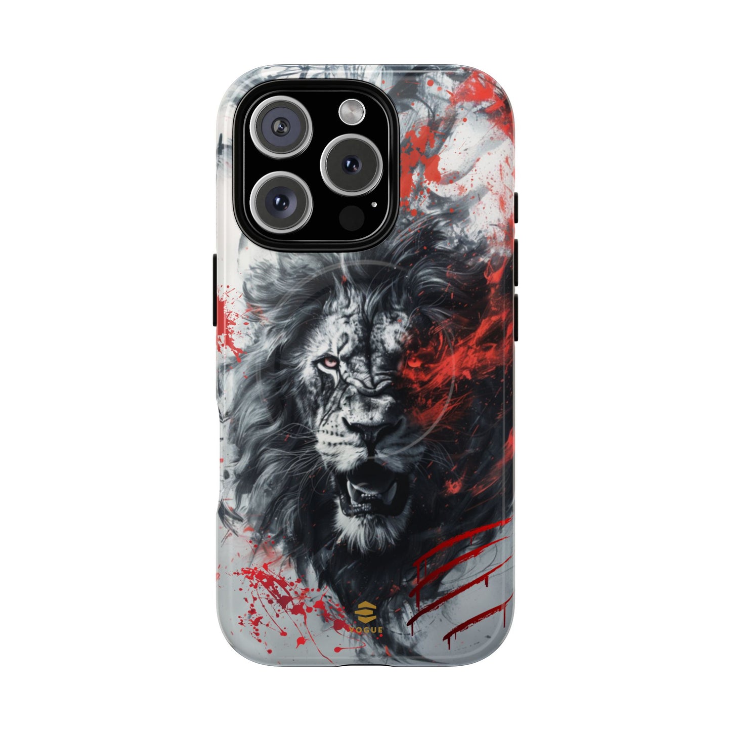 Lion Roaring MagSafe iPhone Case