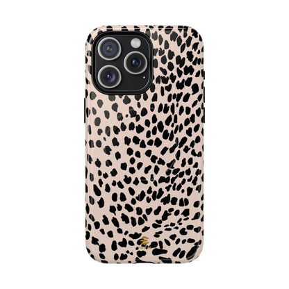 Beige Animal Print MagSafe iPhone Case