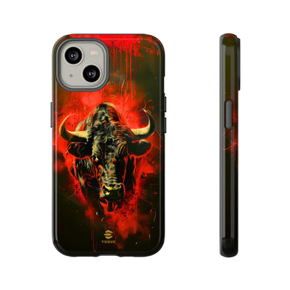 Bull Black iPhone Tough case