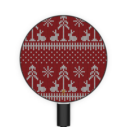 Red Xmas Induction Charger