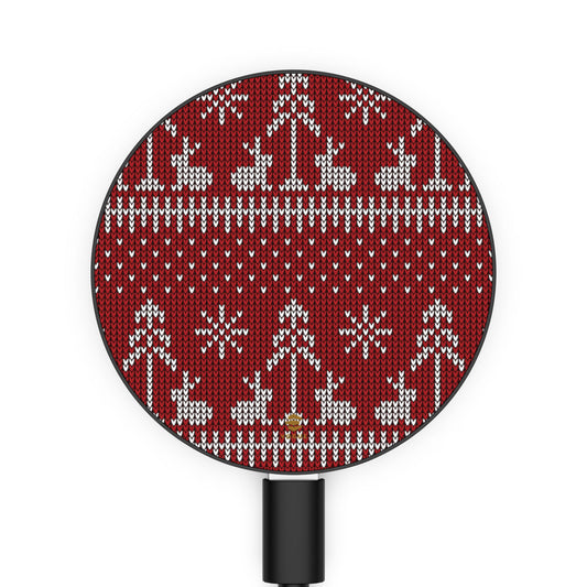 Red Xmas Induction Charger