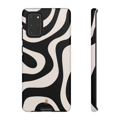 Black Swirl Samsung Galaxy Case