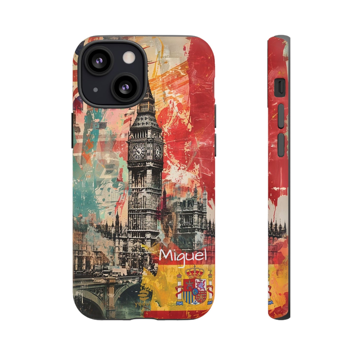 Custom Spanish in London iPhone Case