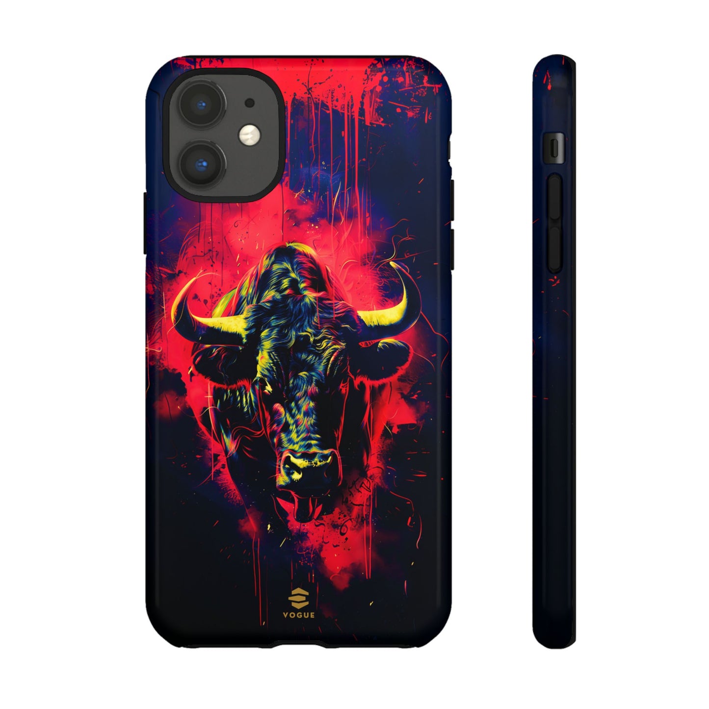 Bull Navy iPhone Tough Case