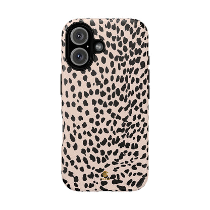 Beige Animal Print MagSafe iPhone Case