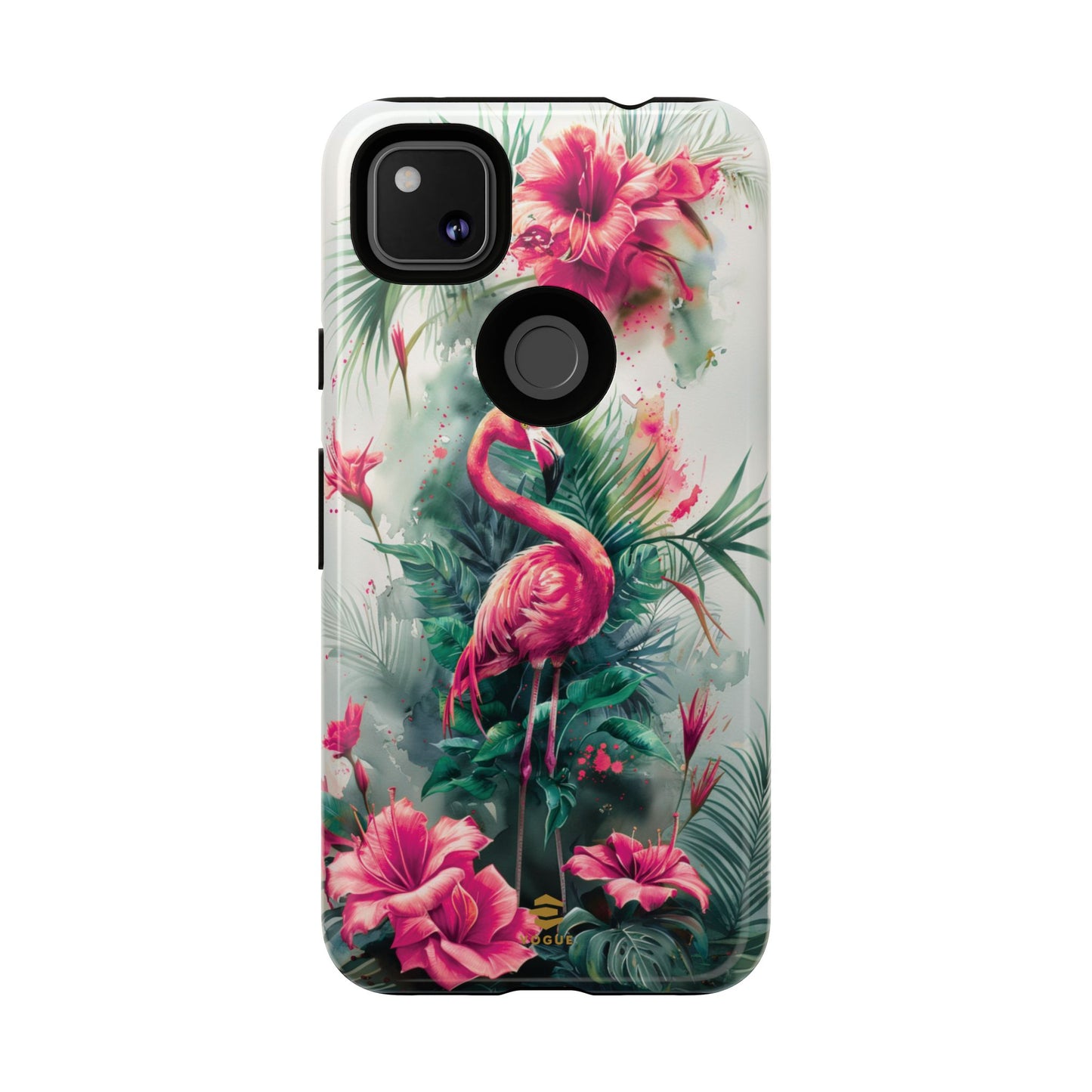 Flamingo Pink Tough Phone Case Pixel
