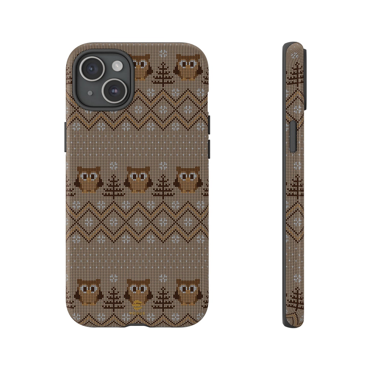 Owl Xmas Jumper iPhone case