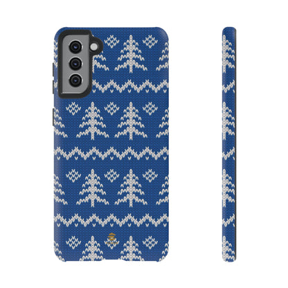 Blue Xmas Samsung Galaxy case