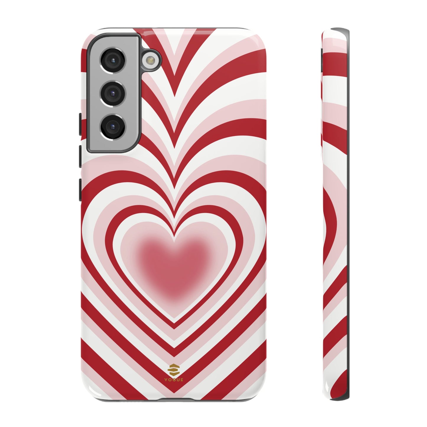 Red Hearts Design - Phone Case, Love, Valentine's Day Gift for Her