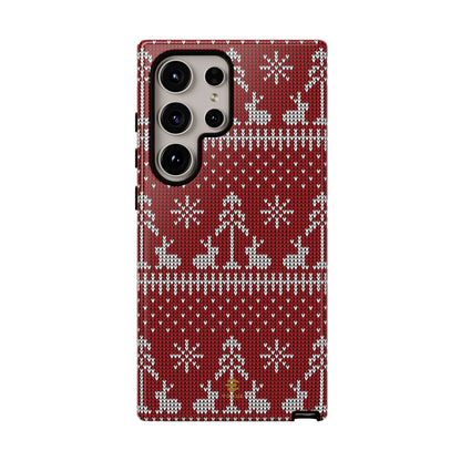 Red Xmas Samsung Galaxy case