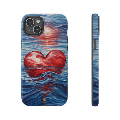 Deep Devotion Red Heart iPhone Tough Case Valentine's gift Protective Cover