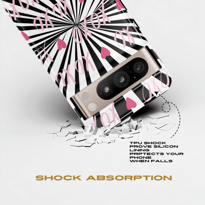 XOXO Valentine's Phone Case Tough for google pixel