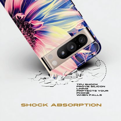 Vintage Sunflower Google Pixel Tough Case