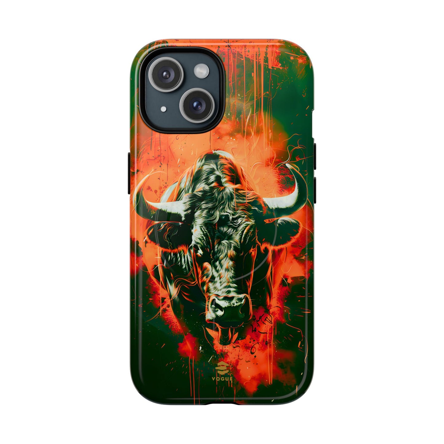 Green Bull MagSafe iPhone Case