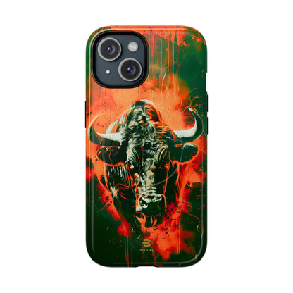 Green Bull MagSafe iPhone Case