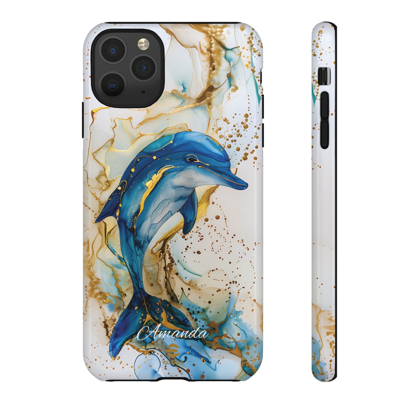 Custom Dolphin iPhone Case