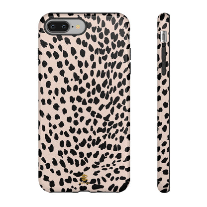 Funda para iPhone con estampado animal nude