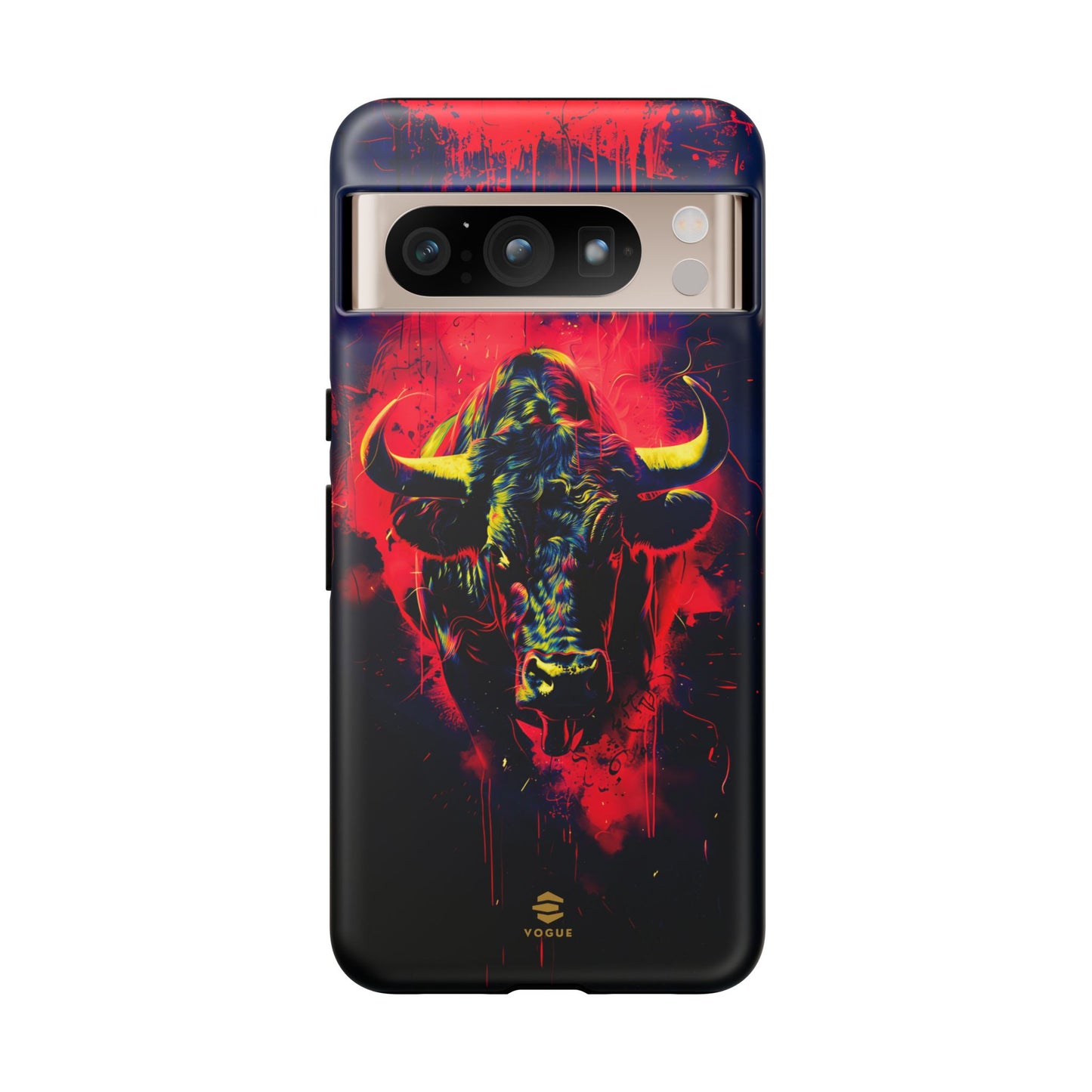 Bull Navy Google Pixel Tough Case