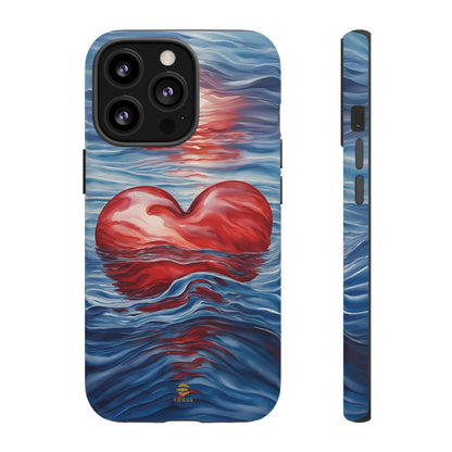 Deep Devotion Red Heart iPhone Tough Case Valentine's gift Protective Cover