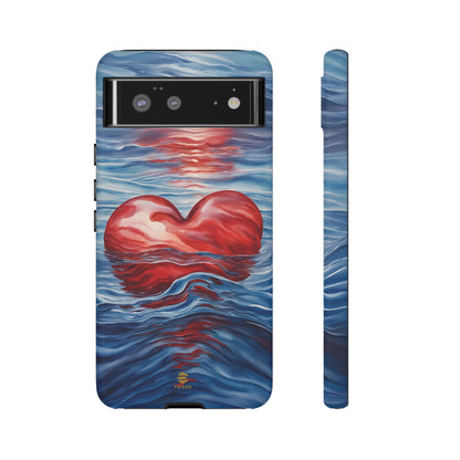 Deep Devotion Red Heart Google Tough Case Valentine's gift Protective Cover