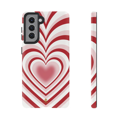 Red Hearts Design - Phone Case, Love, Valentine's Day Gift for Her