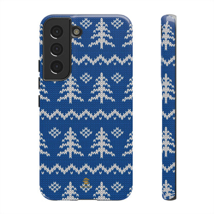 Blue Xmas Samsung Galaxy case