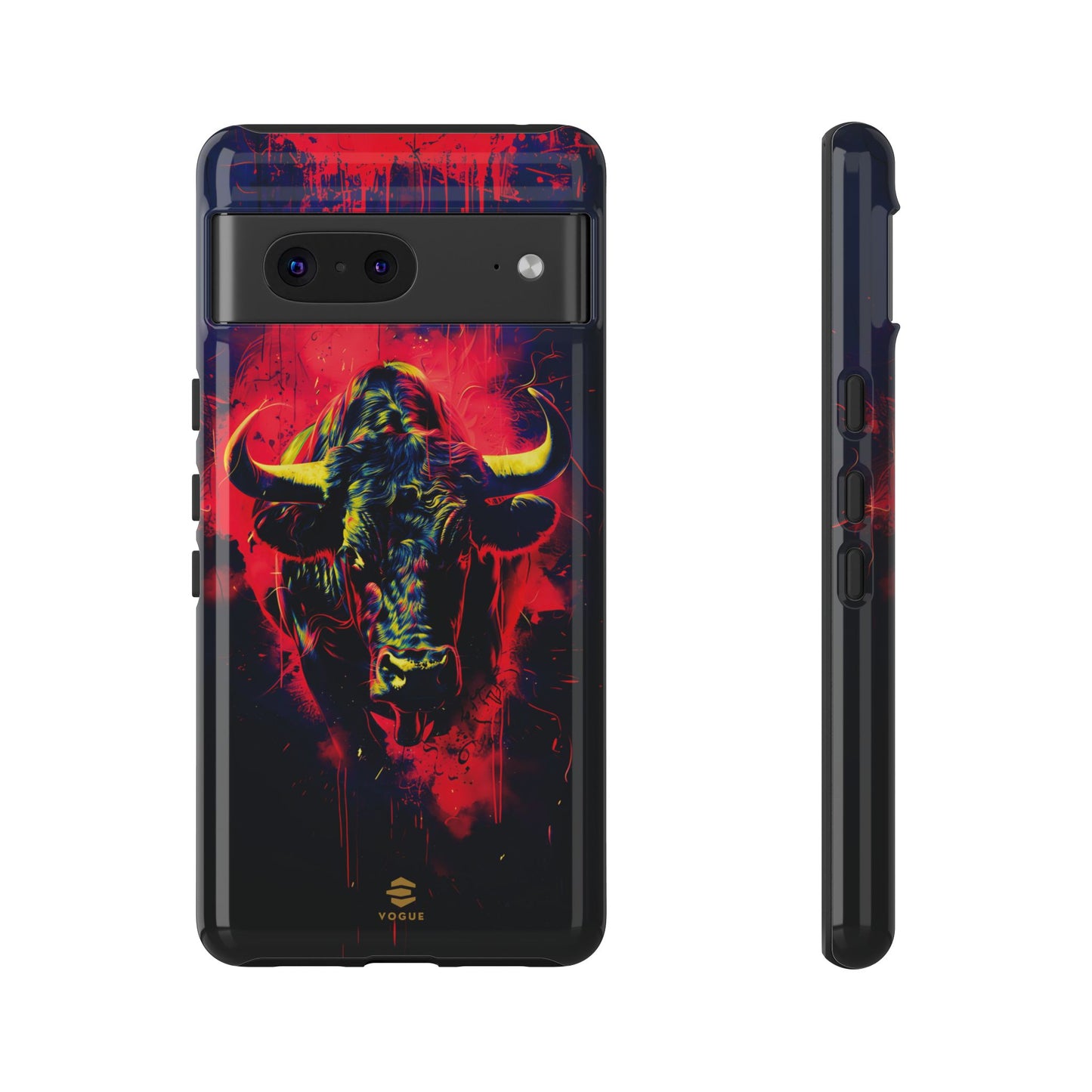 Bull Navy Google Pixel Tough Case