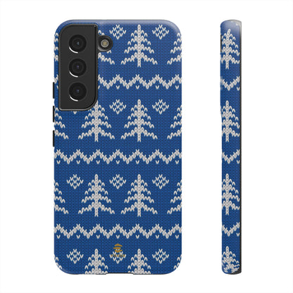 Blue Xmas Samsung Galaxy case