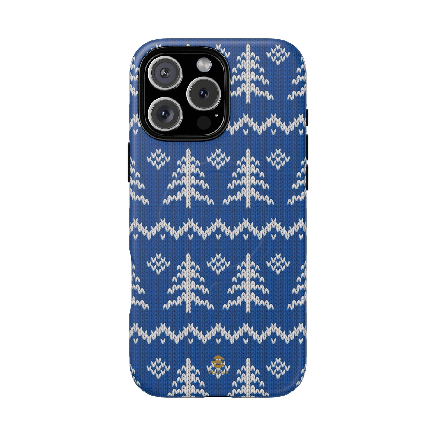 Blue Xmas MagSafe iPhone Case