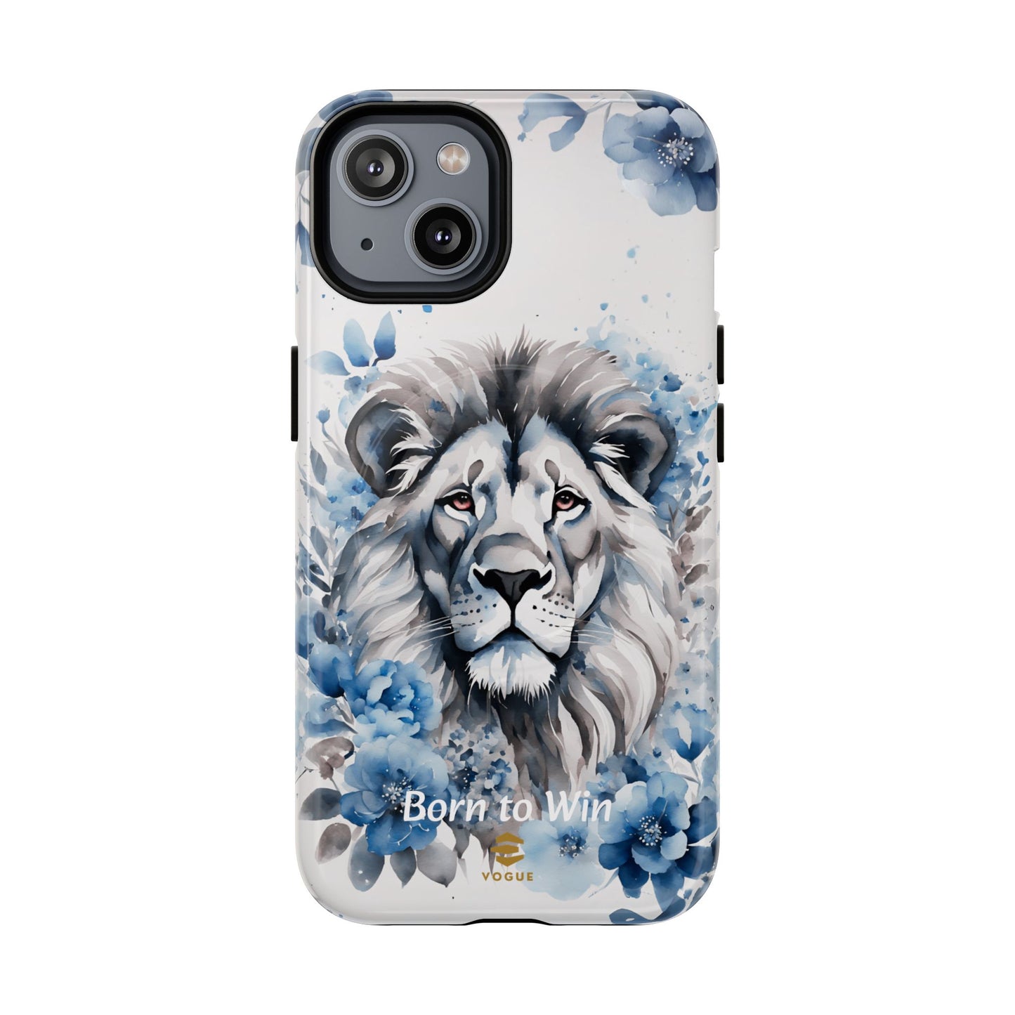 Lion Born to Win MagSafe Phone Case