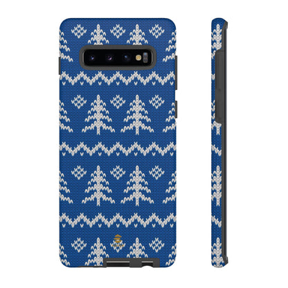 Blue Xmas Samsung Galaxy case