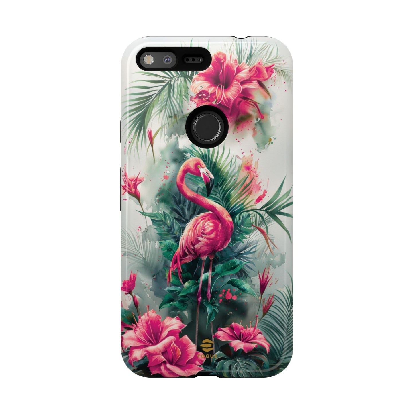 Flamingo Pink Tough Phone Case Pixel
