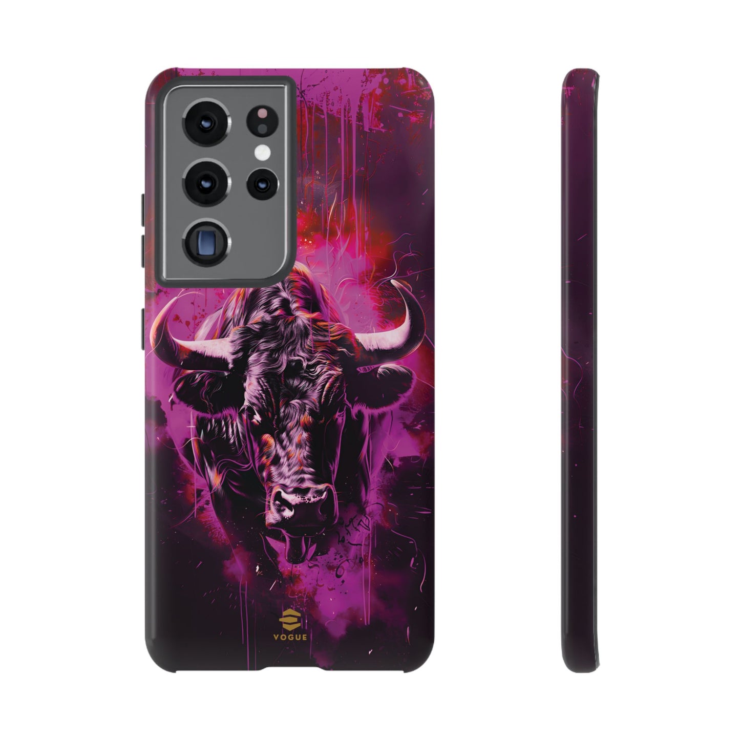 Bull Hot Pink Samsung Galaxy phone case