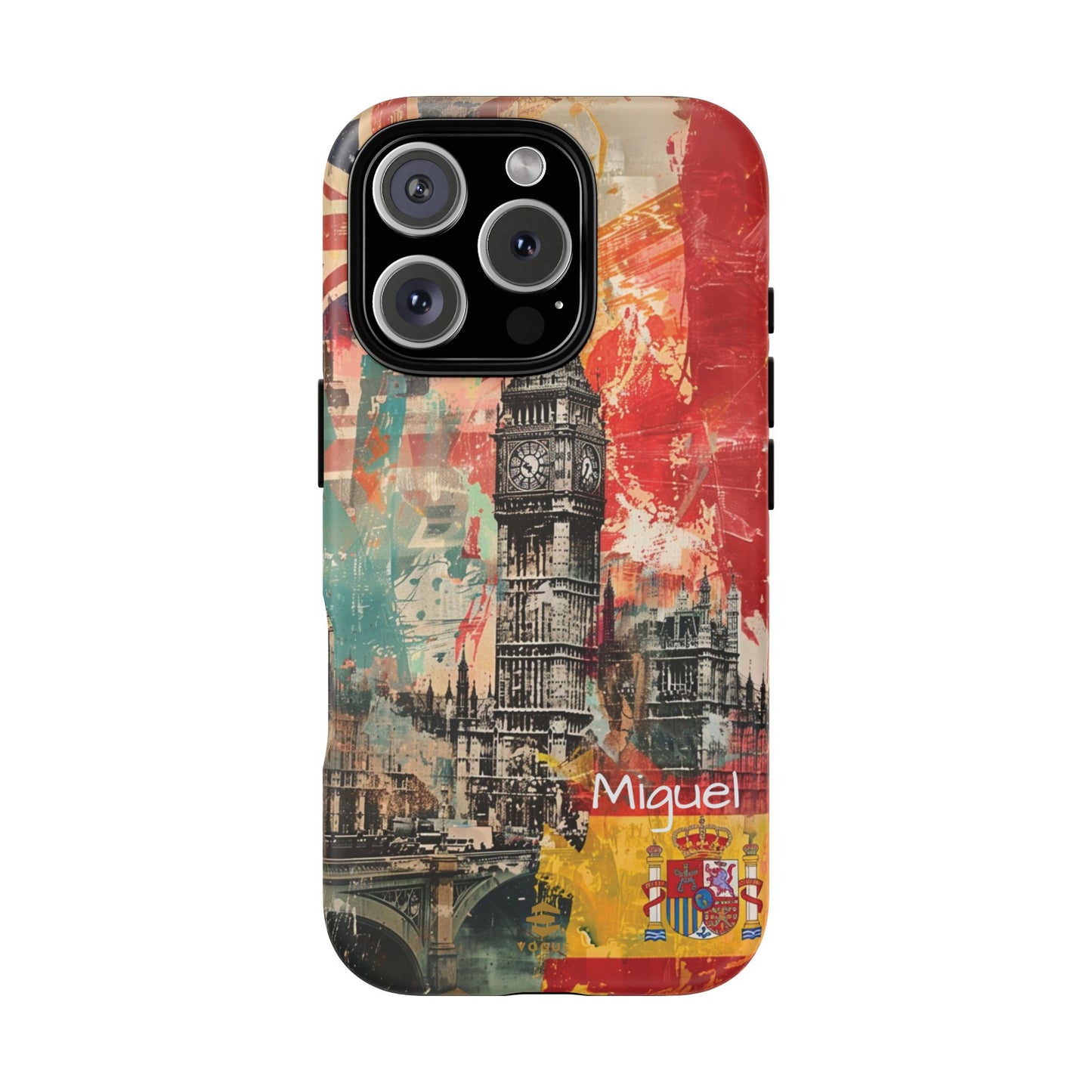 Custom Spanish in London iPhone Case