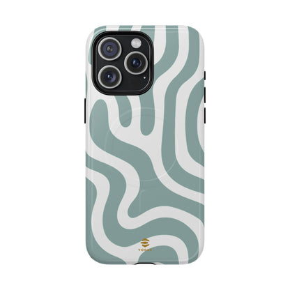 Crazy Abstract Lines MagSafe iPhone Case