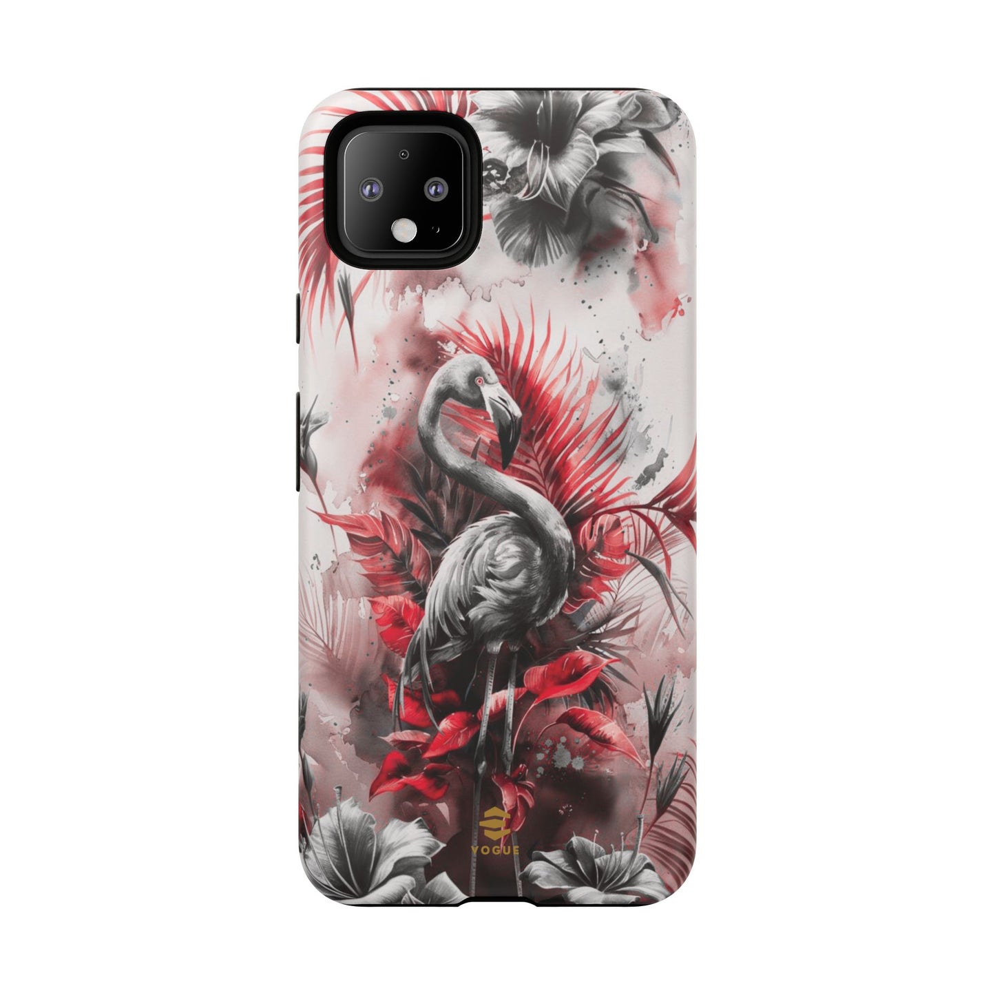 Flamingo Tropical Design Tough Phone Case Pixel