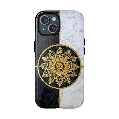 Gold Mandala MagSafe iPhone Case