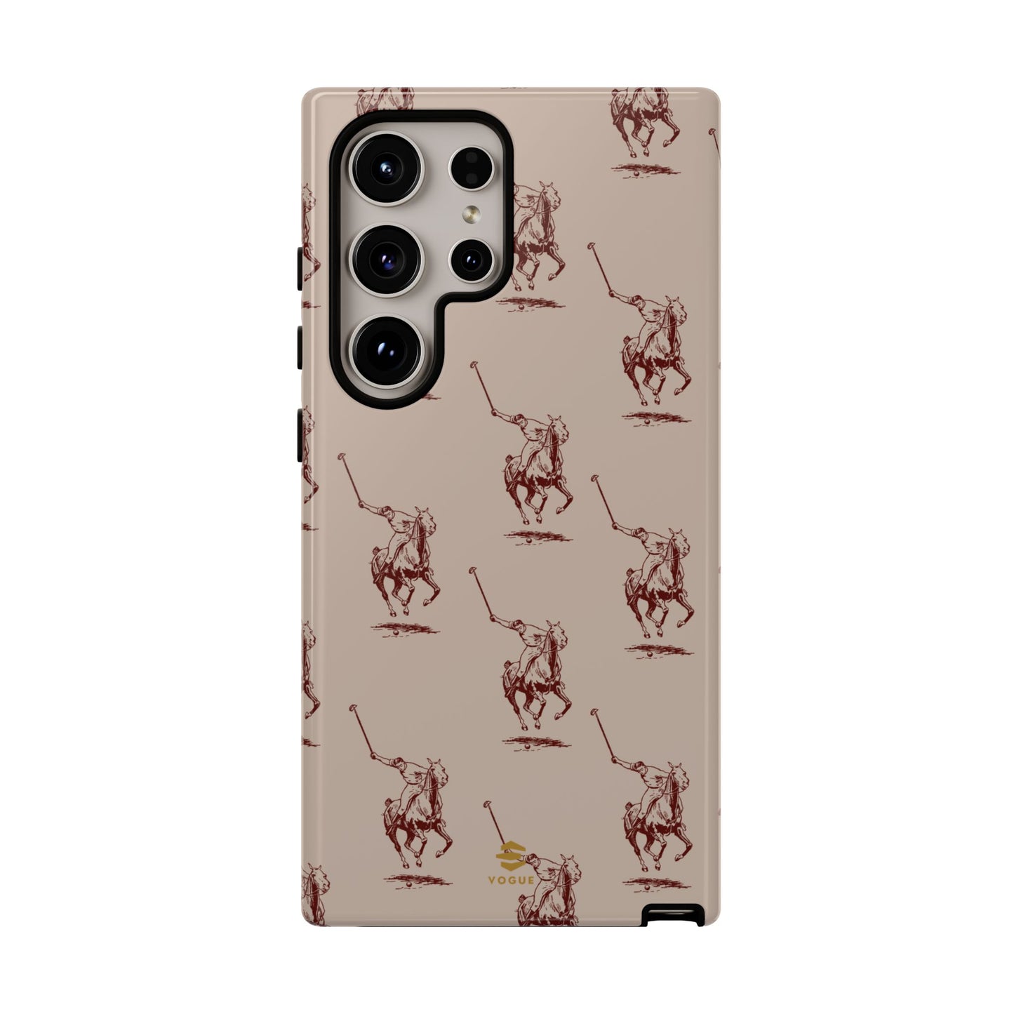 Polo Player Brown Samsung Case