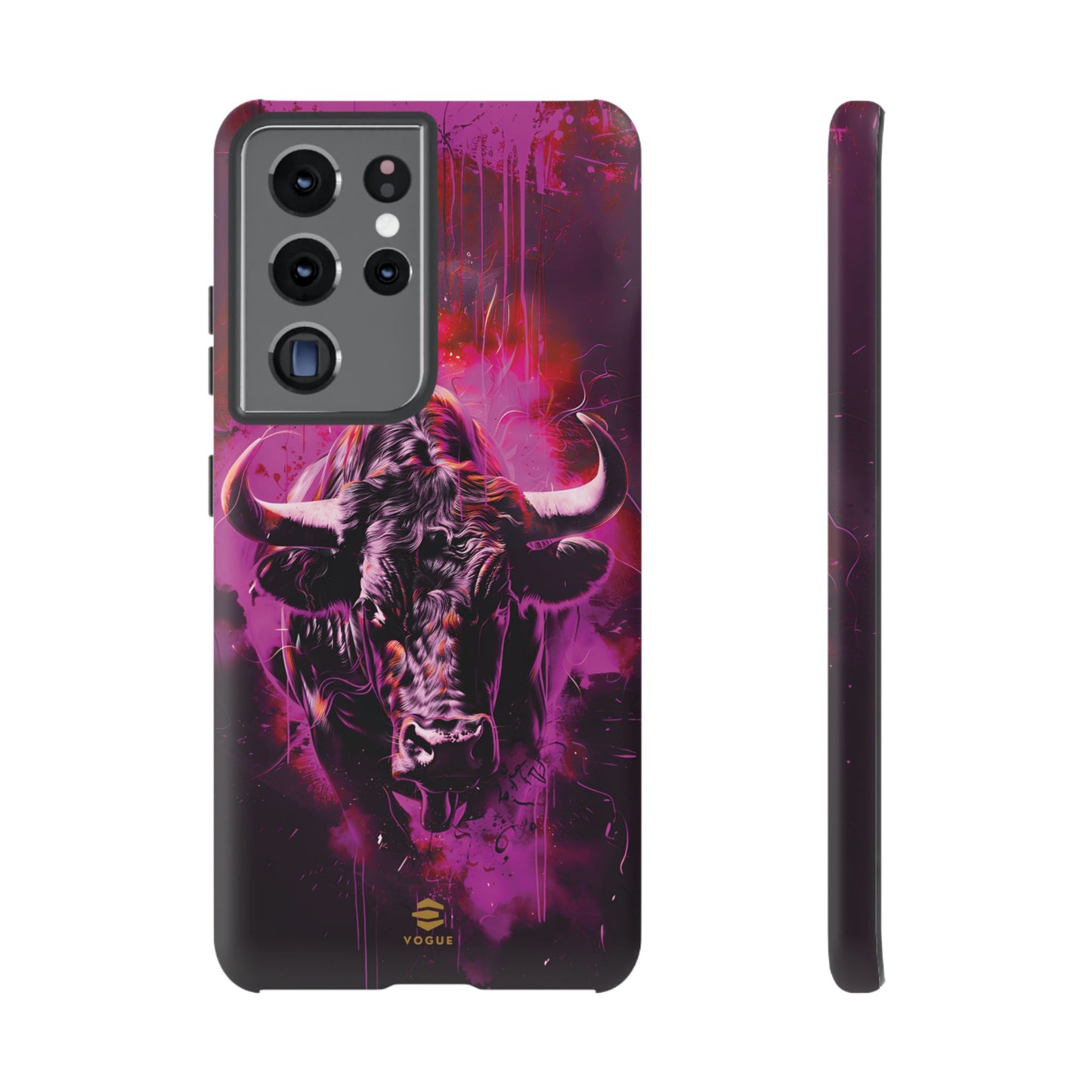 Bull Hot Pink Samsung Galaxy phone case