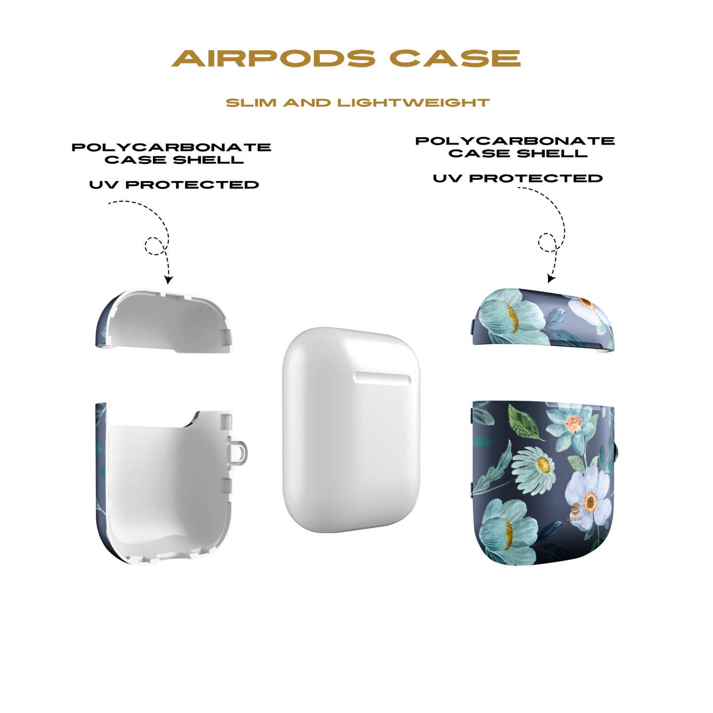 Midnight Blossom AirPod Cases