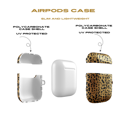 Gold Leopard AirPod Cases