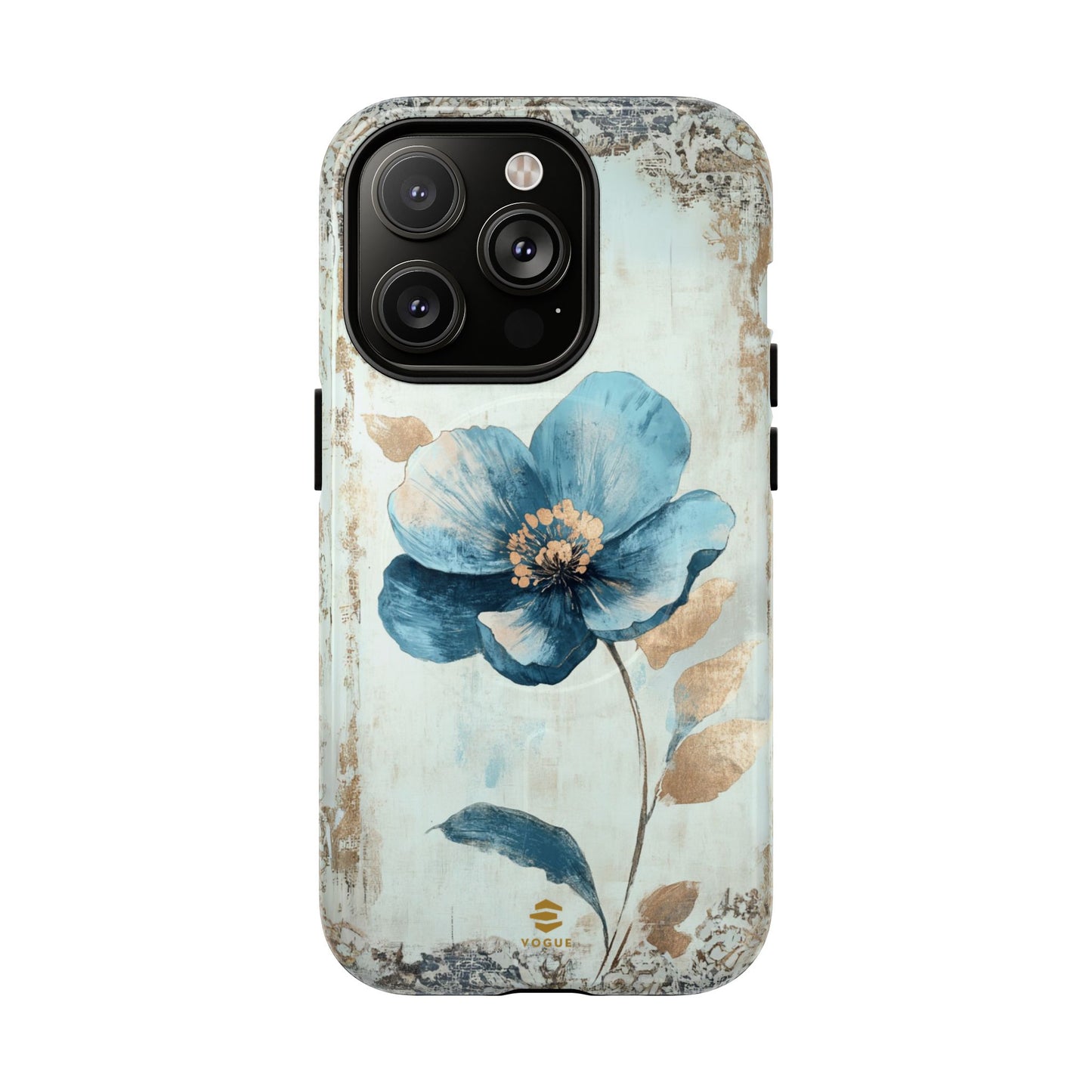 Vintage Flower MagSafe iPhone Case