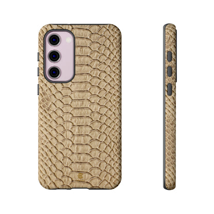 Funda Samsung con diseño de piel de serpiente