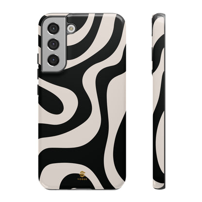 Black Swirl Samsung Galaxy Case