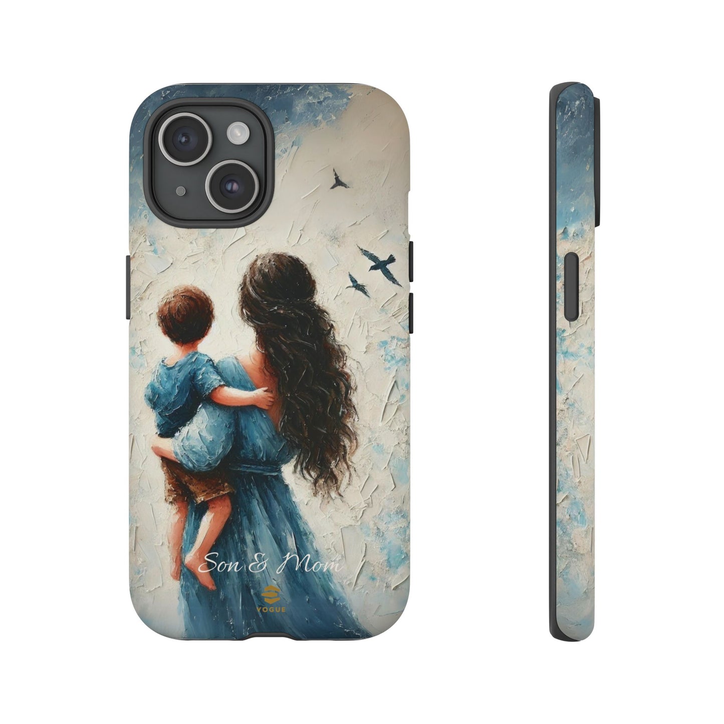 Custom Son & Mom iPhone Tough Case